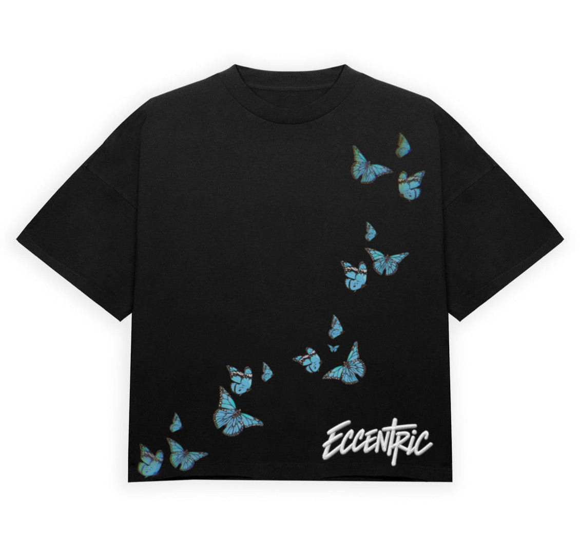 ECCENTRIC BLUE BUTTERFLY SHIRT